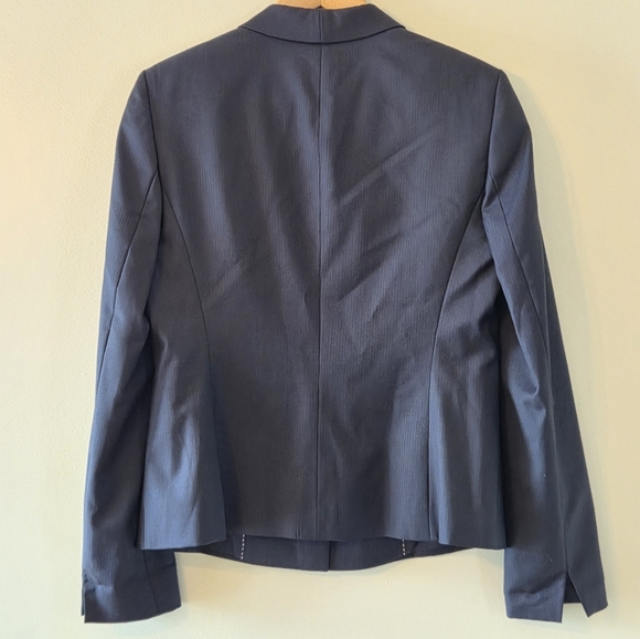 Hugo Boss Jalanda Professional Virgin Wool Classic Suit Jacket Blazer Size 6 - Picture 6 of 9